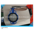 DIN Wafer Soft Seal PTFE Lined/Seated Butterfly Valve